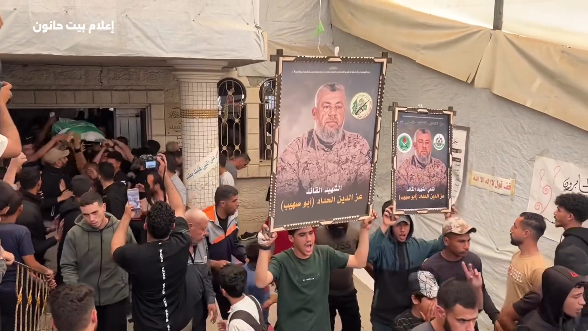 وداع القائد الشهيد أبو صهيب الحداد